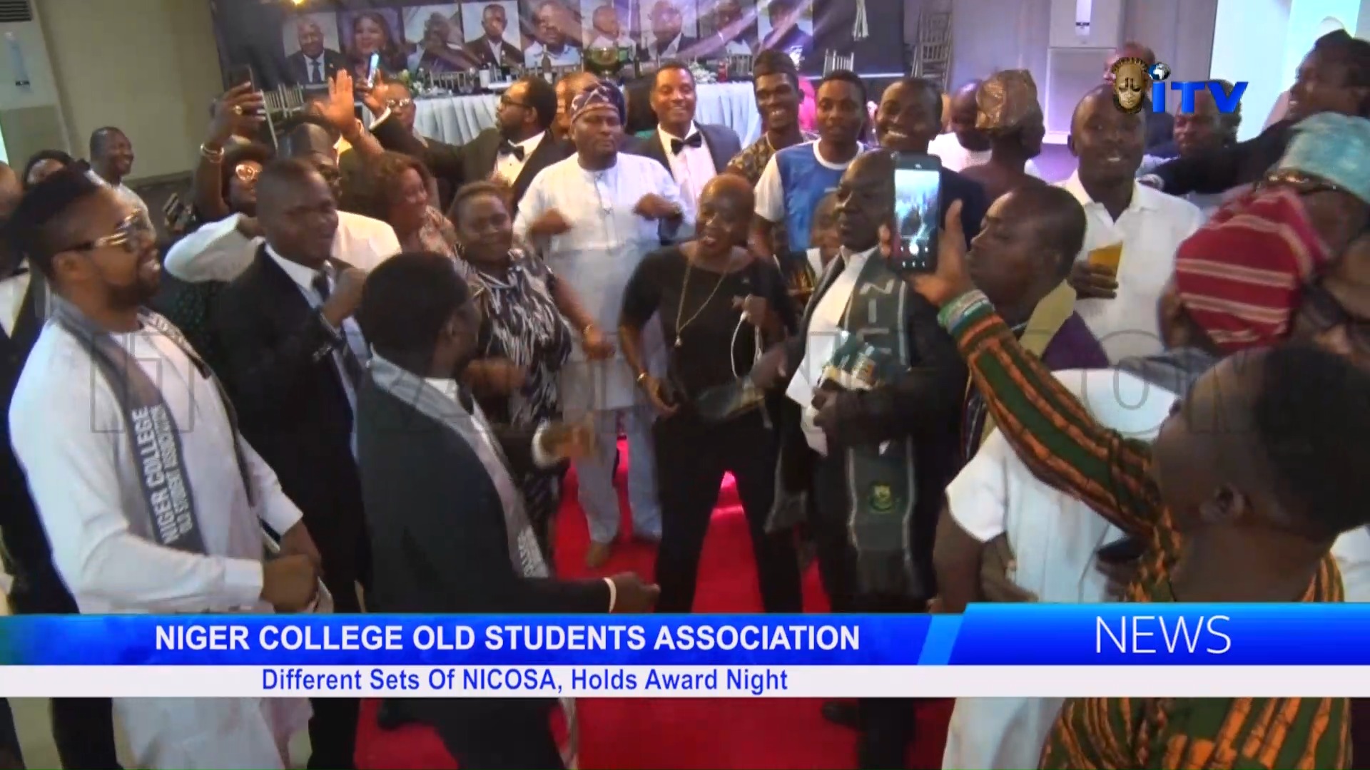 Different Sets of NICOSA Hold Award Night