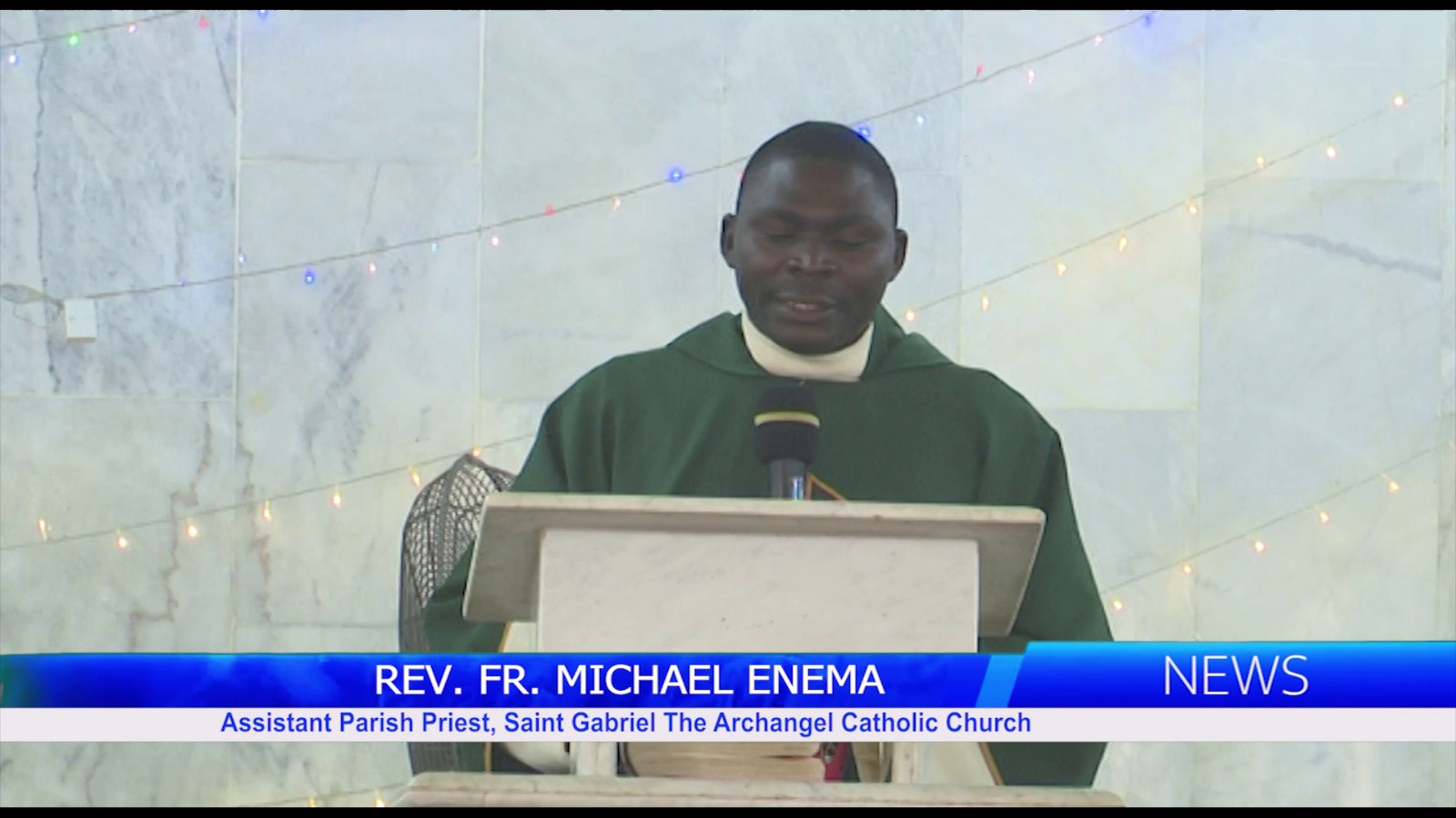 Rev. Fr. Michael Enema Urges Christians to Study the Bible Regularly