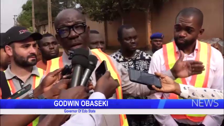 Gov. Obaseki Inspects Uwelu Road, 19th Street, Assures Timely Project Delivery Before Leaving Office