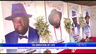 Memorial Mass Held In Honour Of Late Prince Albert Okojie In Benin City