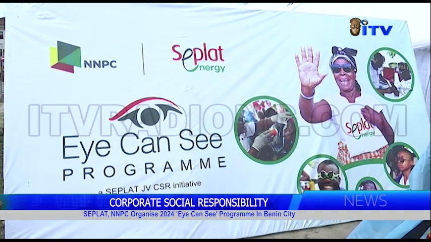 SEPLAT, NNPC Organise 2024 ‘Eye Can See’ Programme In Benin City