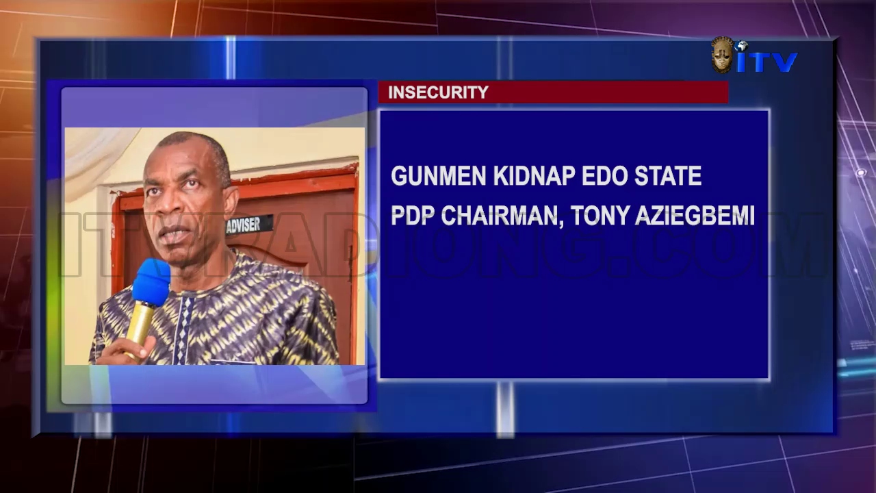 Gunmen Kidnap Edo State PDP Chairman, Tony Aziegbemi