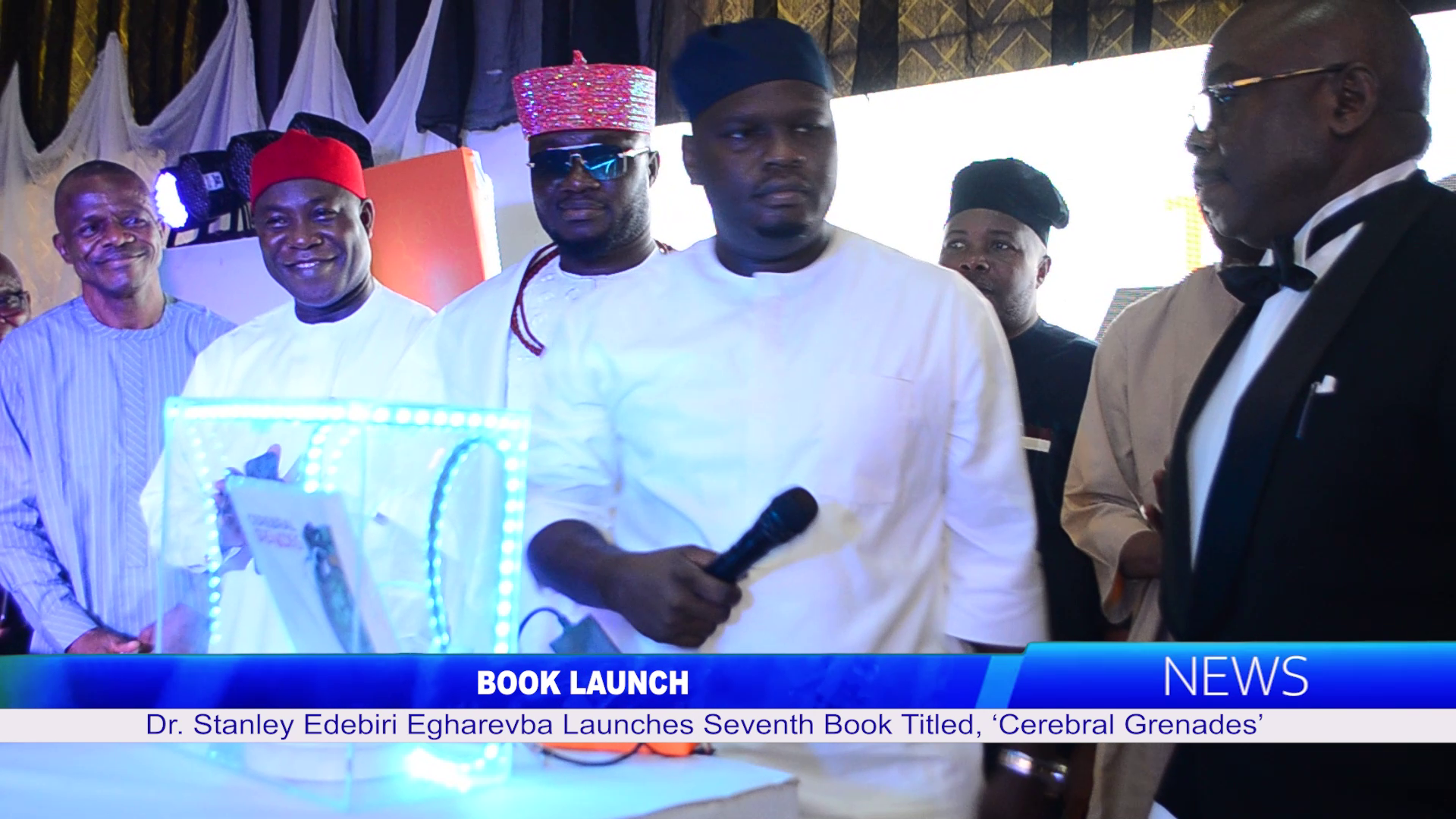 Dr. Stanley Edebiri Egharevba Launches Seventh Book Titled, ‘Cerebral Grenades’