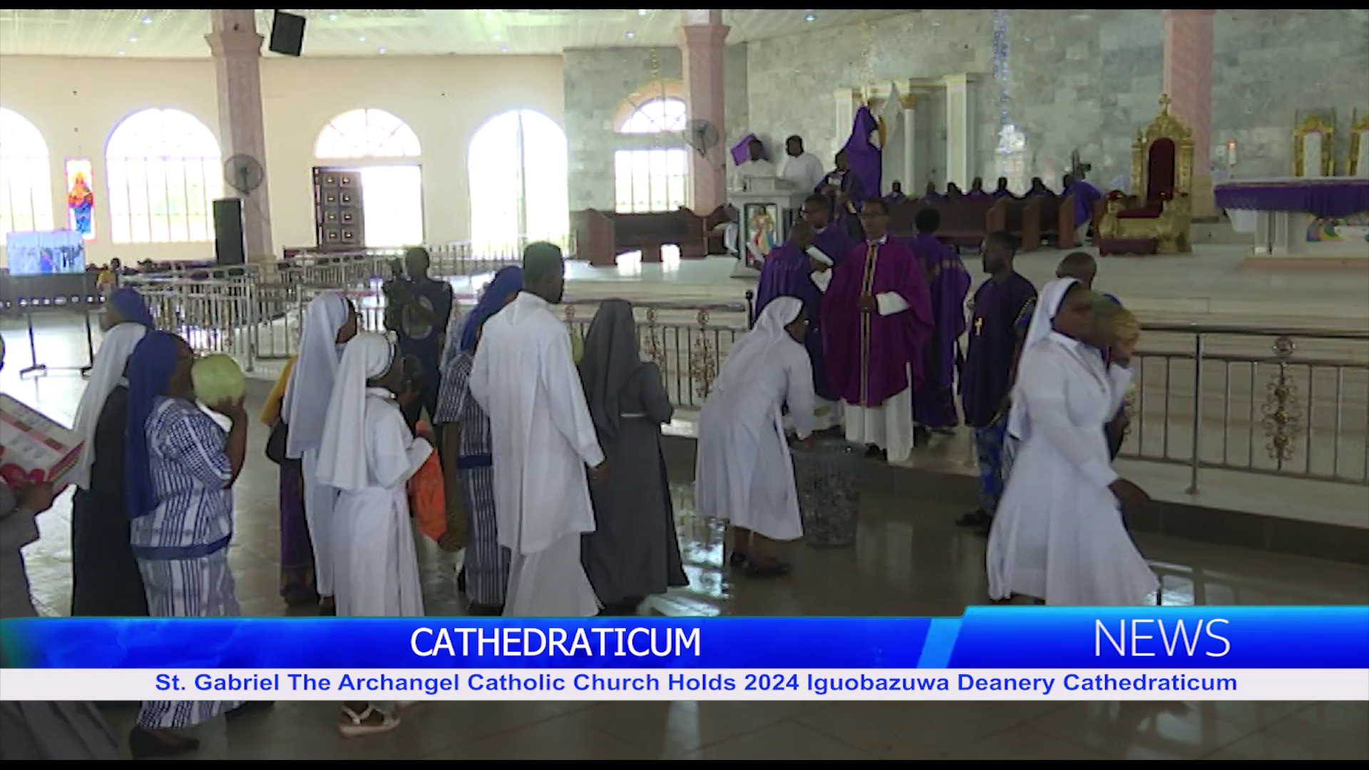 St. Gabriel The Archangel Catholic Church Holds 2024 Iguobazuwa Deanery Cathedraticum