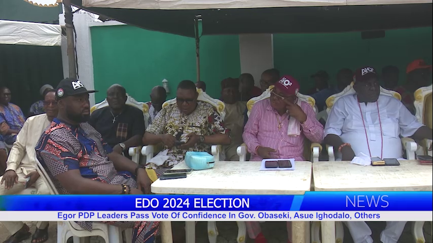 Egor PDP Leaders Pass Vote Of Confidence On Gov. Obaseki, Asue Ighodalo, Others