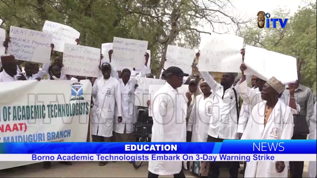 Education: Borno Academic Technologists Embark On 3-Day Warning Strike