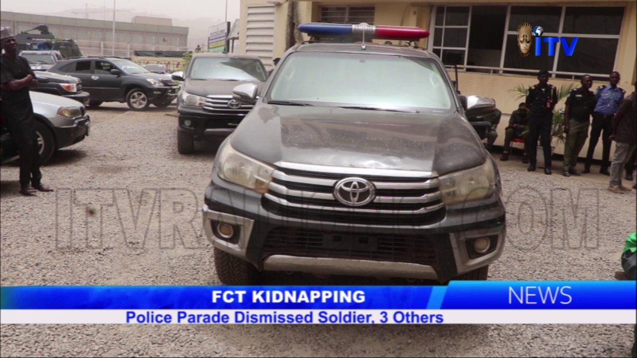FCT Kidnapping: Police Parade Dismissed Soldier, 3 Others