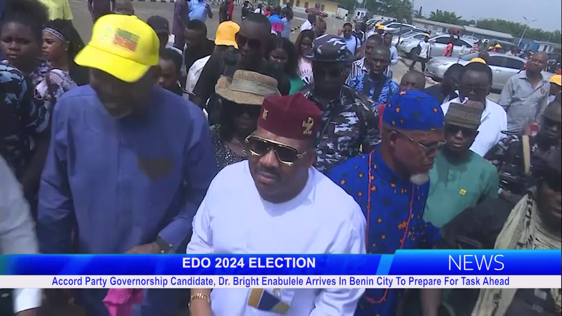Accord Party Governorship Candidate, Dr. Bright Enabulele Arrives In Benin City To Prepare For Task Ahead