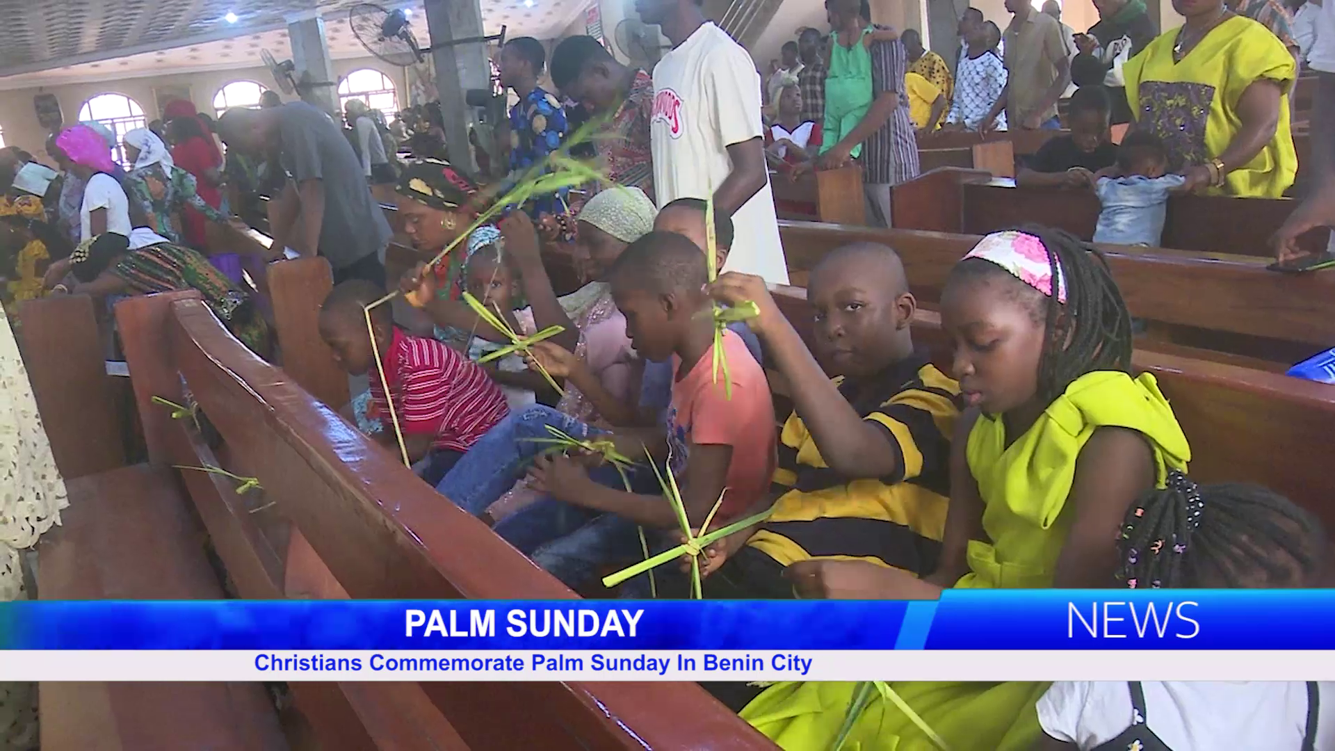 Christians Commemorate Palm Sunday In Benin City