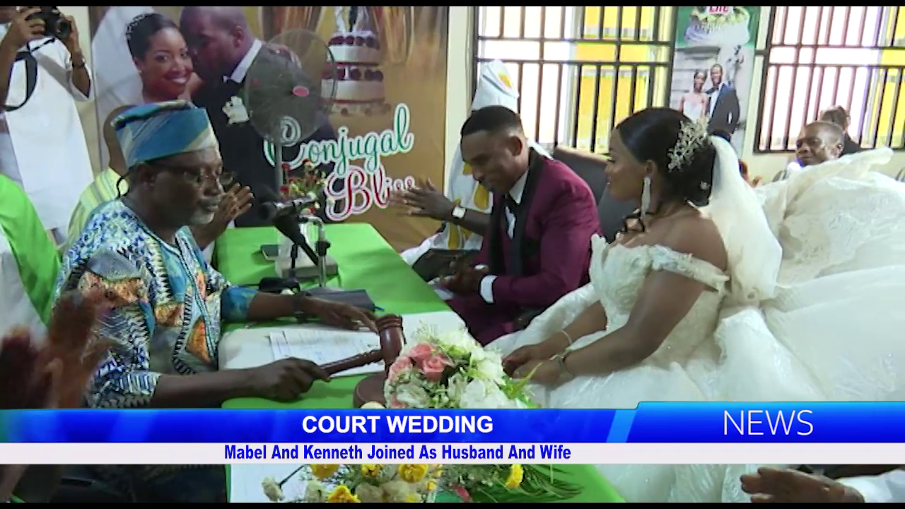 Mabel And Kenneth Joined As Husband And Wife