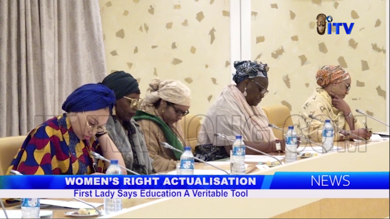 Women’s Right Actualisation: First Lady Says Education A Veritable Tool