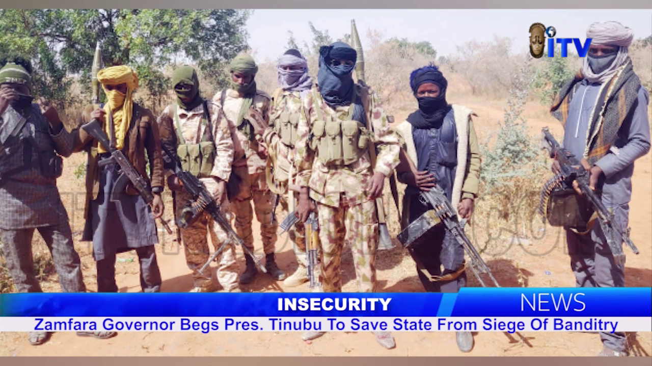 Insecurity: Zamfara Gov. Begs Pres. Tinubu To Save State From Siege Of Banditry