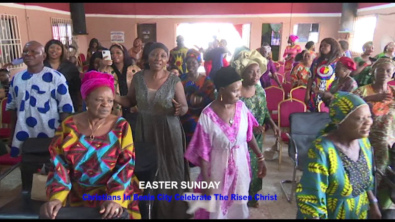 Christians In Benin City Celebrate The Risen Christ