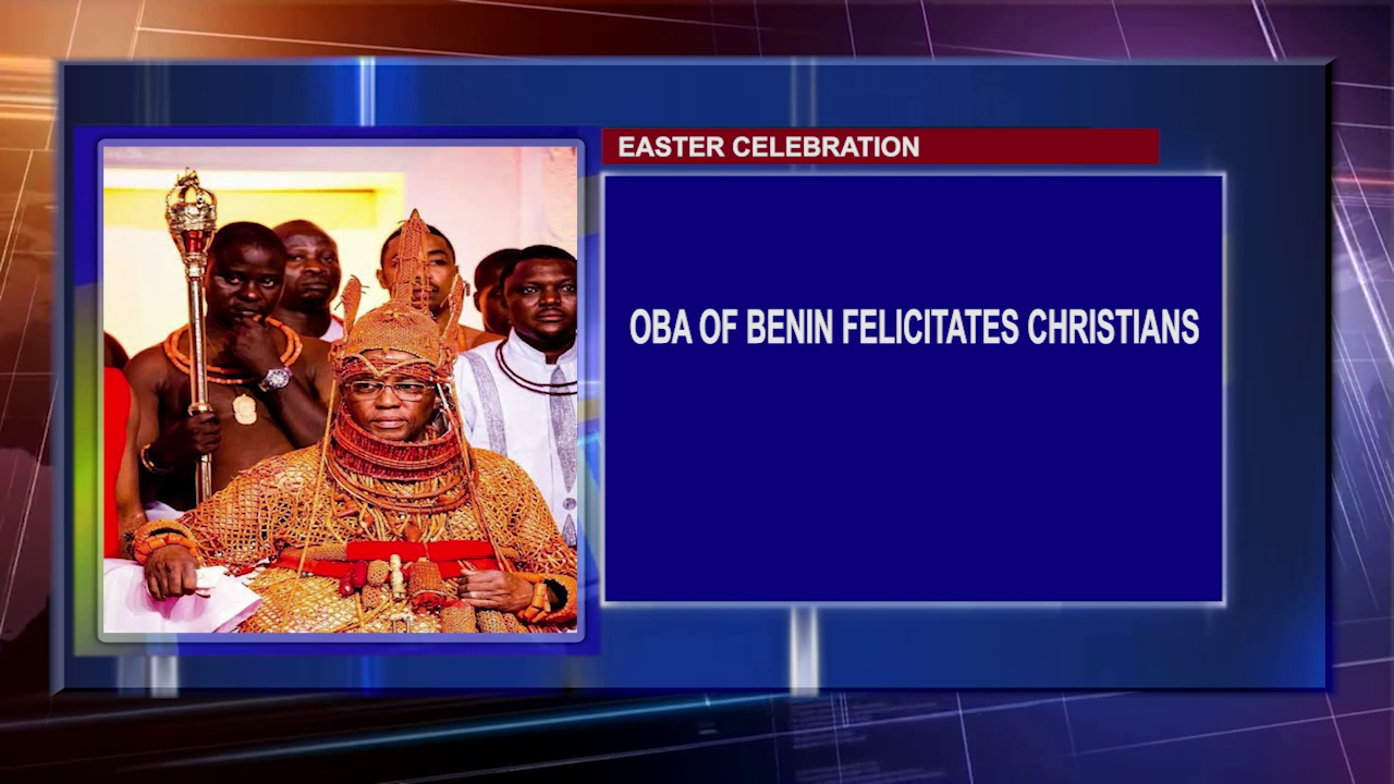 Oba Of Benin Felicitates Christians