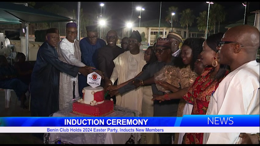 Benin Club Holds 2024 Easter Party, Inducts New Members