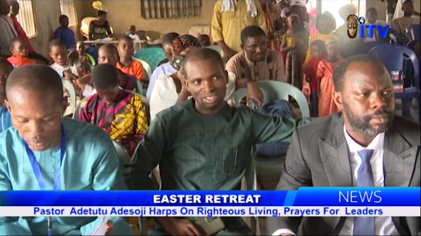 Easter Retreat: Pastor Adetutu Adesoji Harps On Righteous Living, Prayers For Leaders
