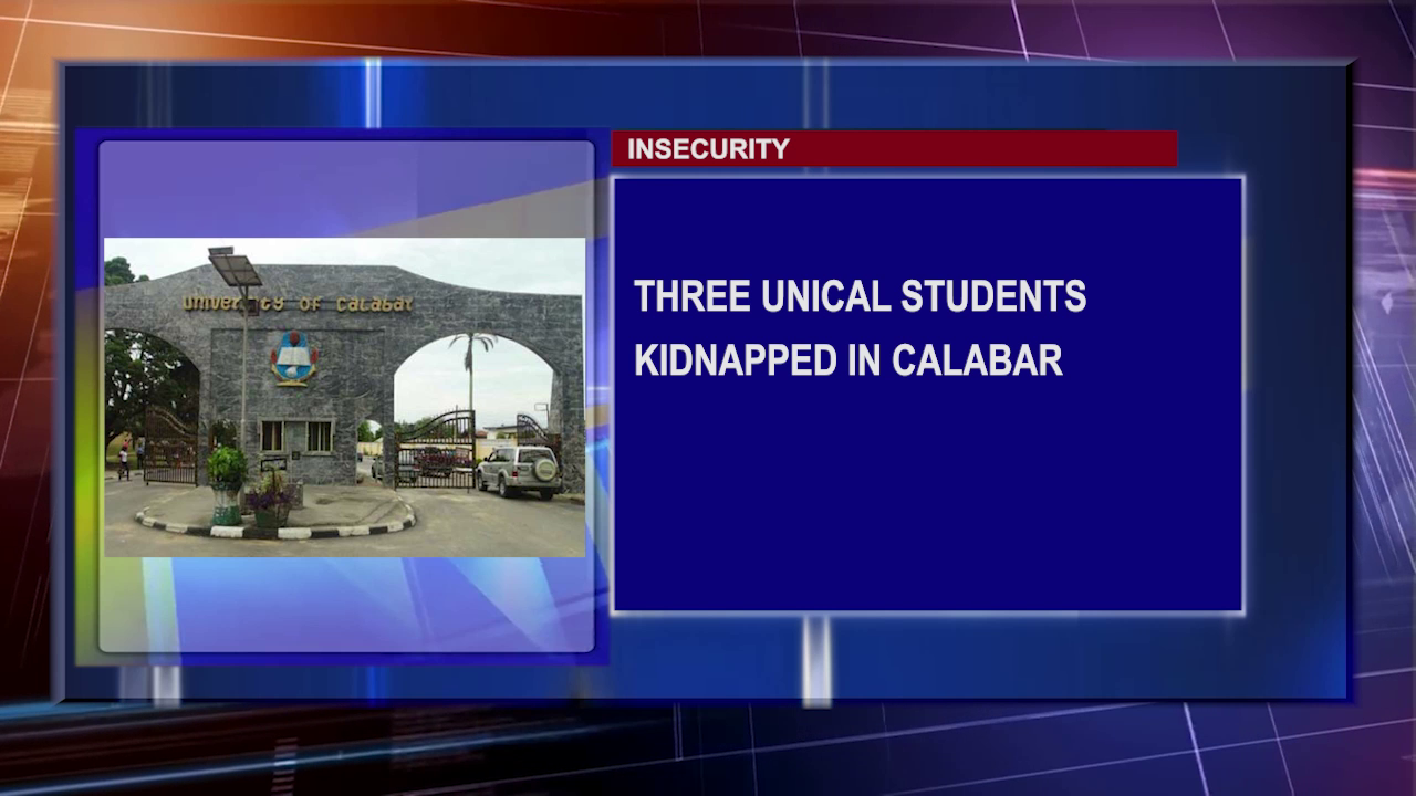 Three UNICAL Students Kidnapped In Calabar