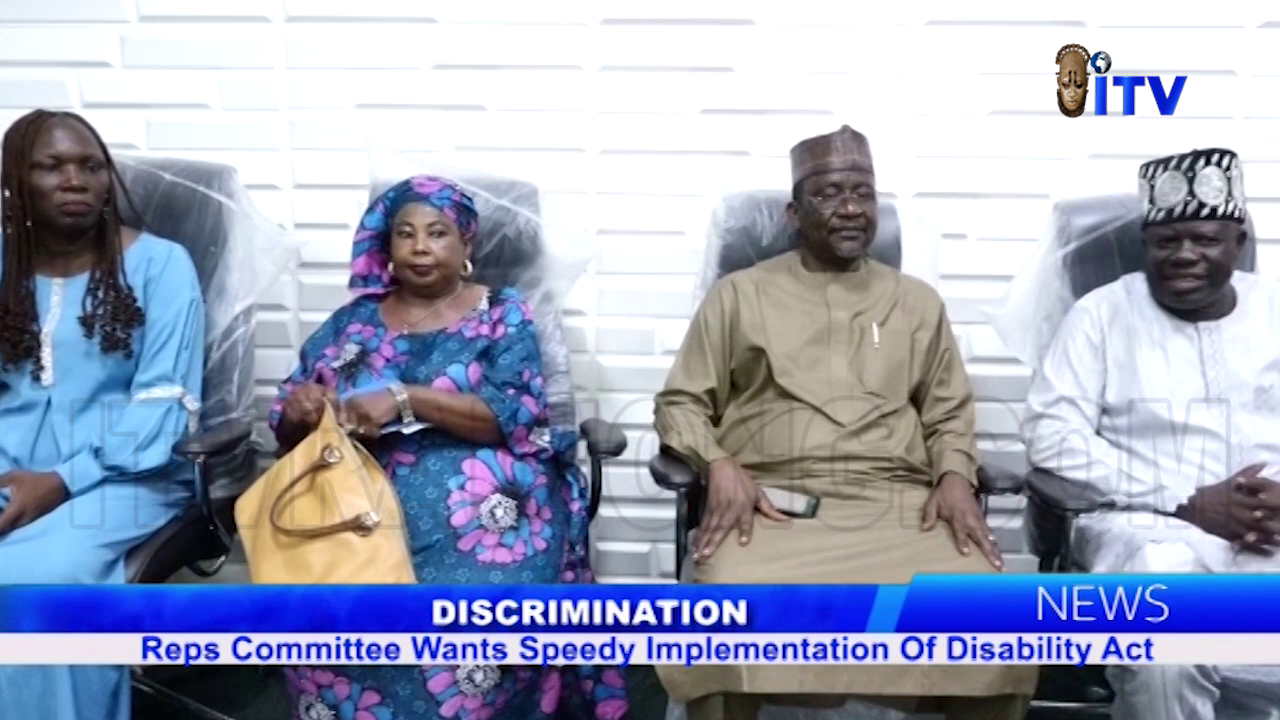 Discrimination: Reps Committee Wants Speedy Implementation Of Disability Act