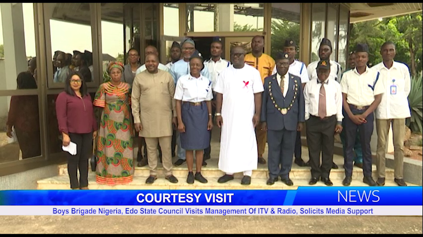 Edo NSCDC Arms Commander, Boys Brigade Nigeria, Edo State Commend ITV & Radio, Solicits Closer Ties