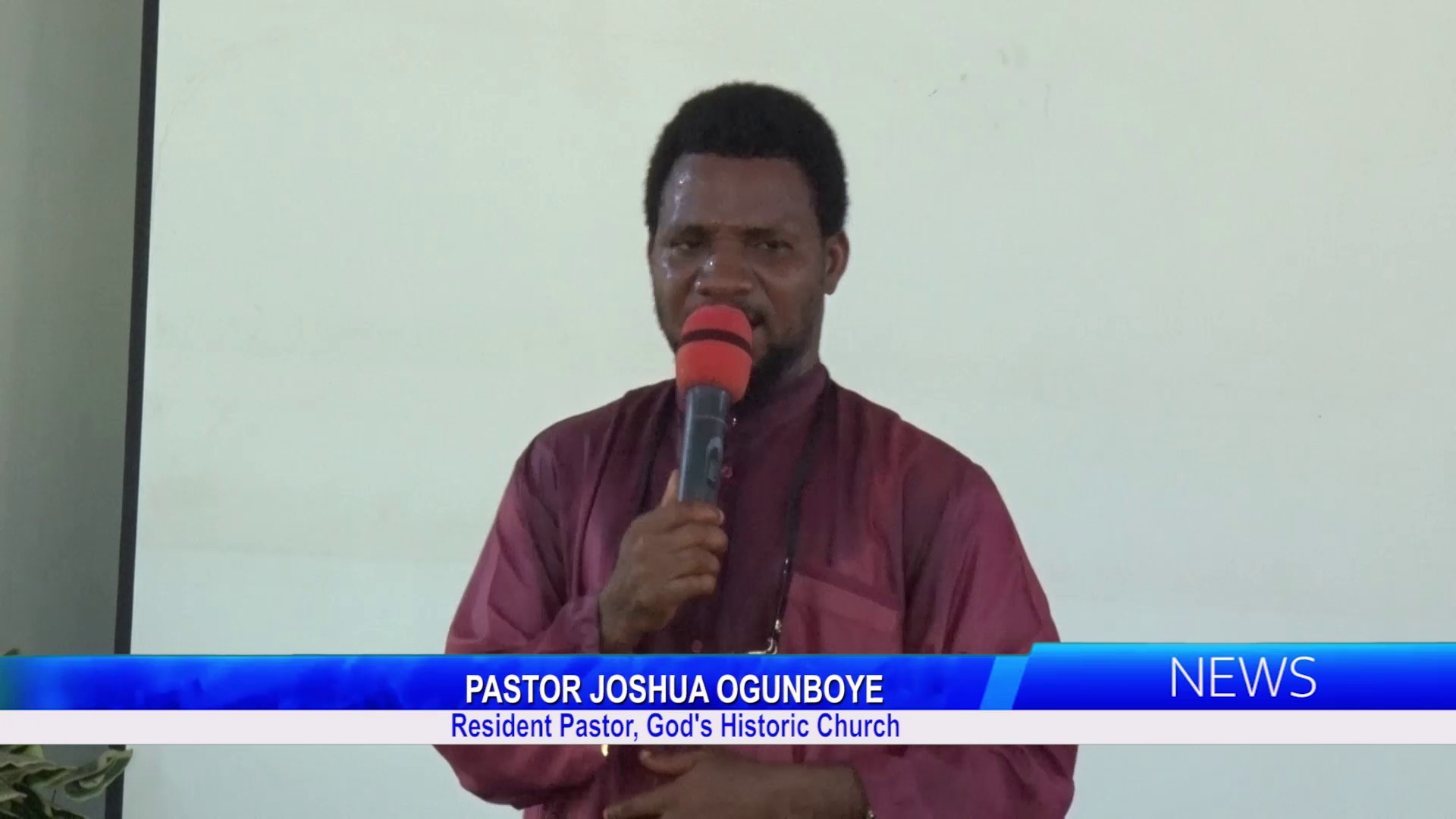 Clergyman Urges Christians To Be Righteous And Humble