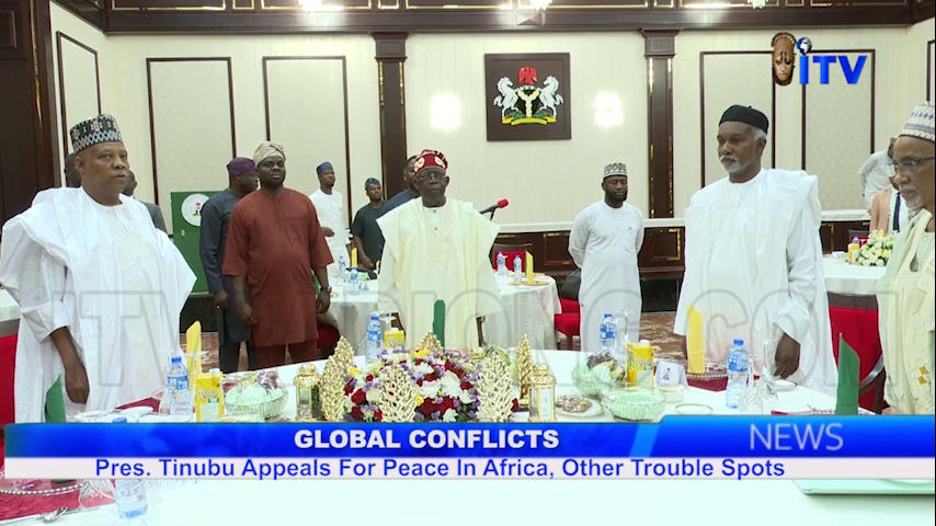 Global Conflicts: Pres. Tinubu Appeals For Peace In Africa, Other Trouble Spots
