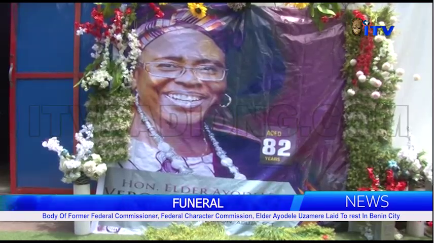 Body Of Former Federal Commissioner, Federal Character Commission, Elder Ayodele Uzamere Laid To rest In Benin City
