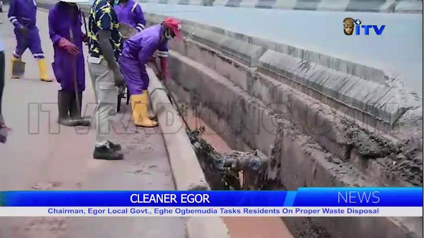 Chairman, Egor Local Govt., Eghe Ogbemudia Tasks Residents On Proper Waste Disposal