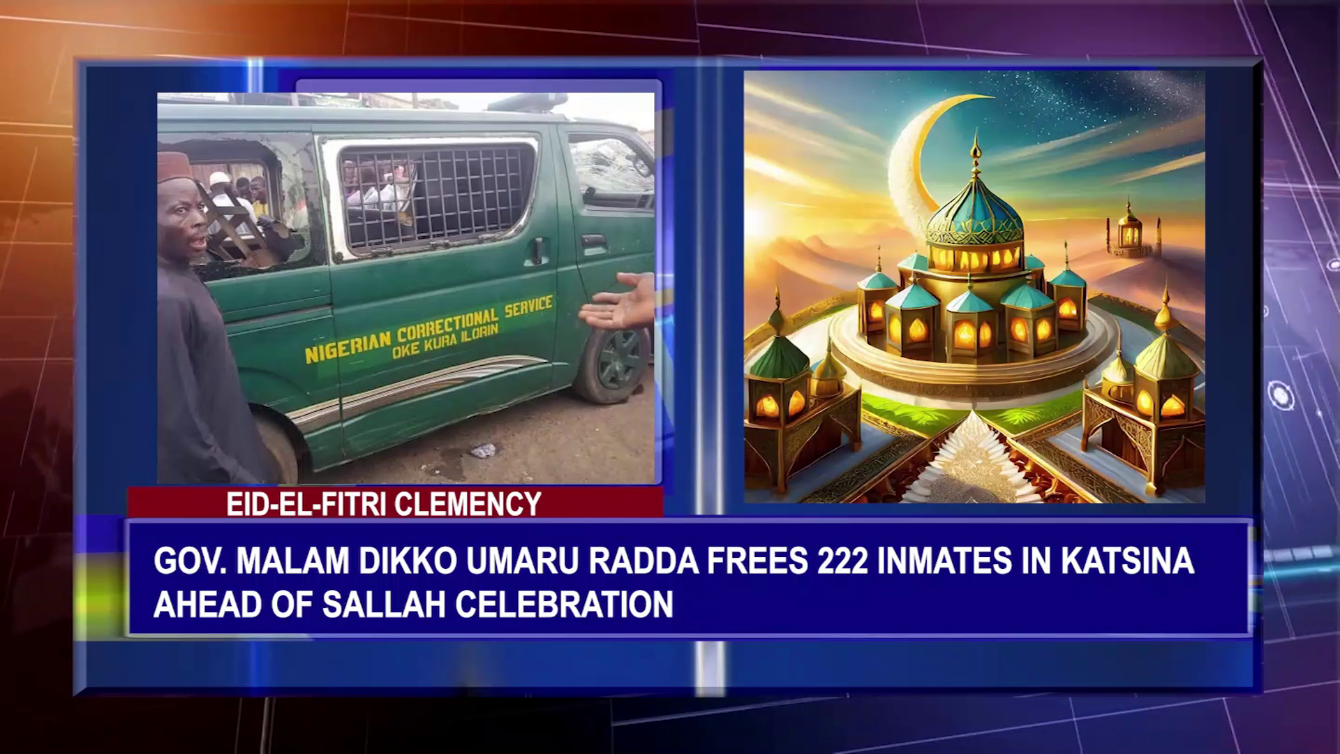 Gov. Malam Dikko Umaru Radda, Frees 222 Inmates In Katsina Ahead Of Sallah Celebration