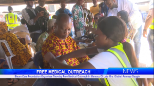 Bisam Care Foundation Organises Two-day Free Medical Outreach In Memory Of Late Mrs. Olabisi Amenze Osagie