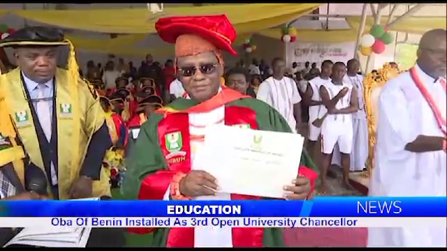 Oba Of Benin Installed As 3rd Open University Chancellor