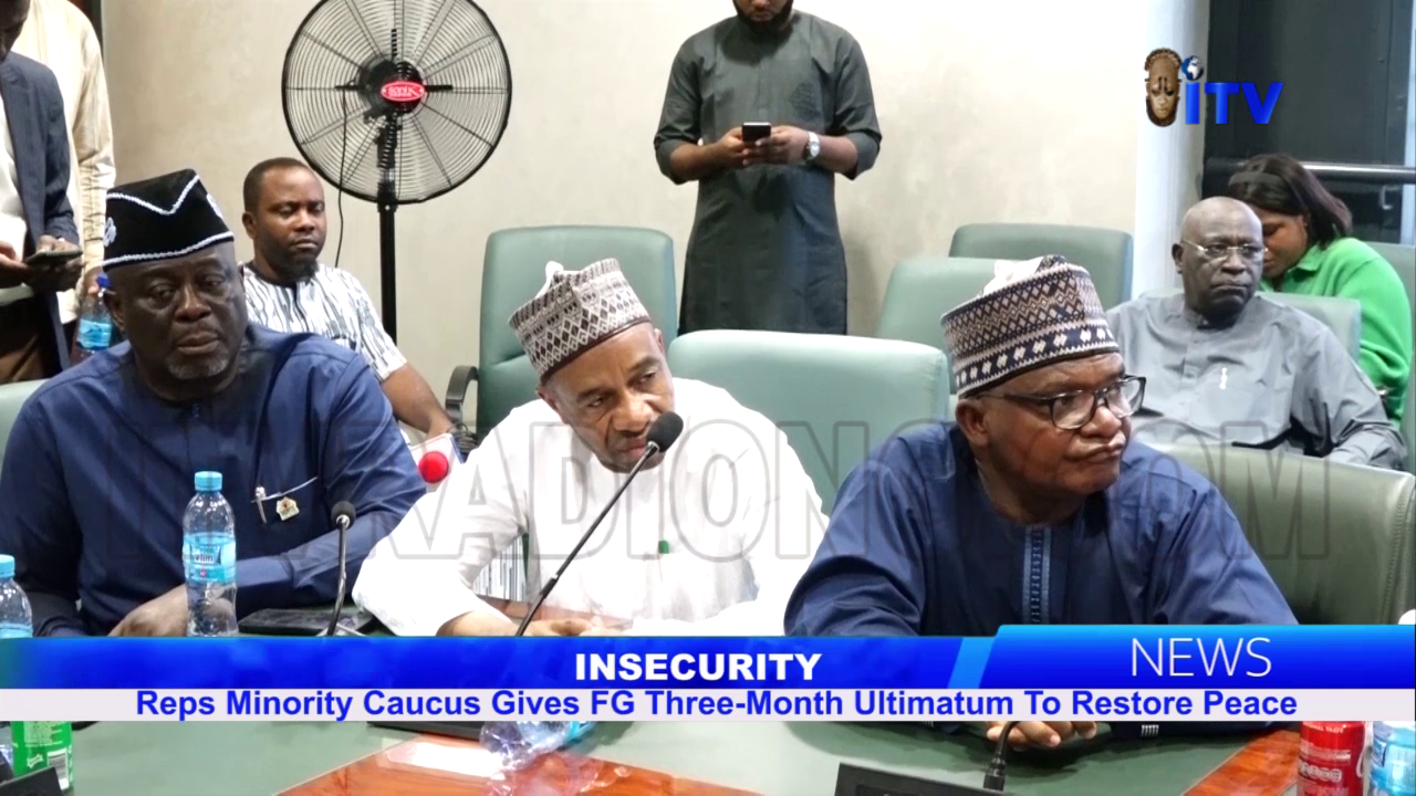 Insecurity: Reps Minority Caucus Gives FG 3-Month Ultimatum To Restore Peace