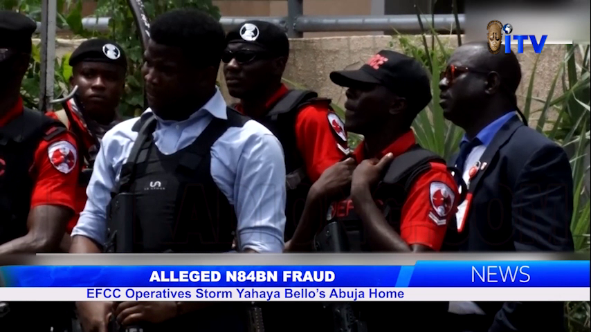 Alleged N84bn Fraud: EFCC Operatives Storm Yahaya Bello’s Abuja Home