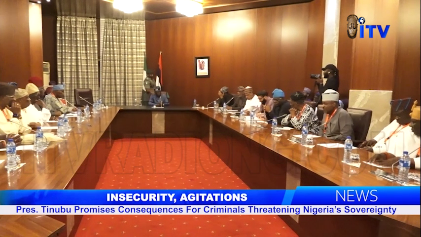 Insecurity: Pres. Tinubu Promises Consequences For Criminals Threatening Nigeria’s Sovereignty