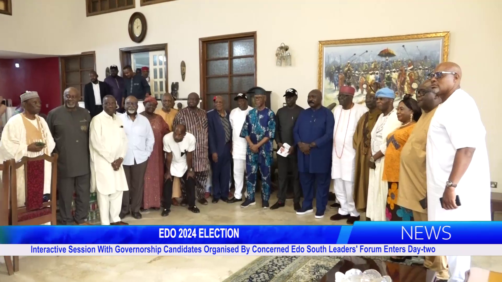 Interactive Session With Governorship Candidates Organised By Concerned Edo South Leaders’ Forum Enters Day-two