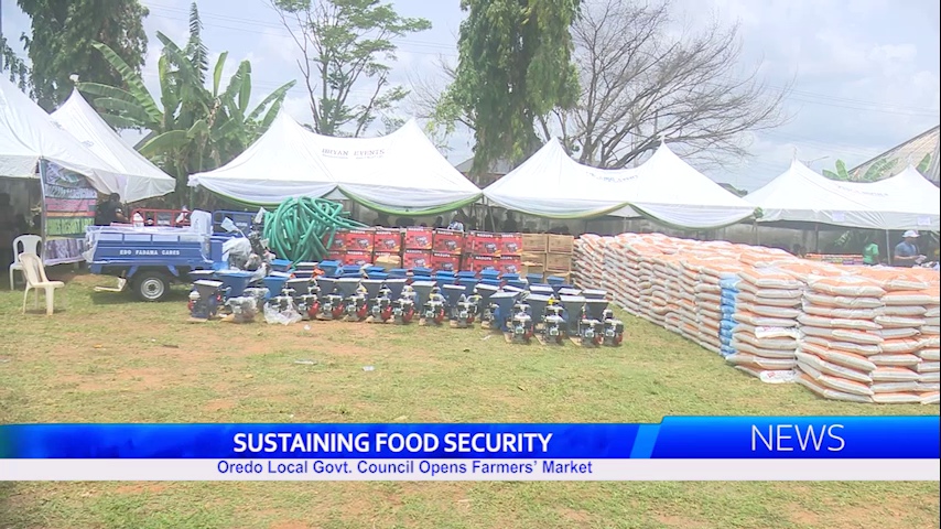 SUSTAINING FOOD SECURITY: Oredo Local Govt. Council Opens Farmer’s Market