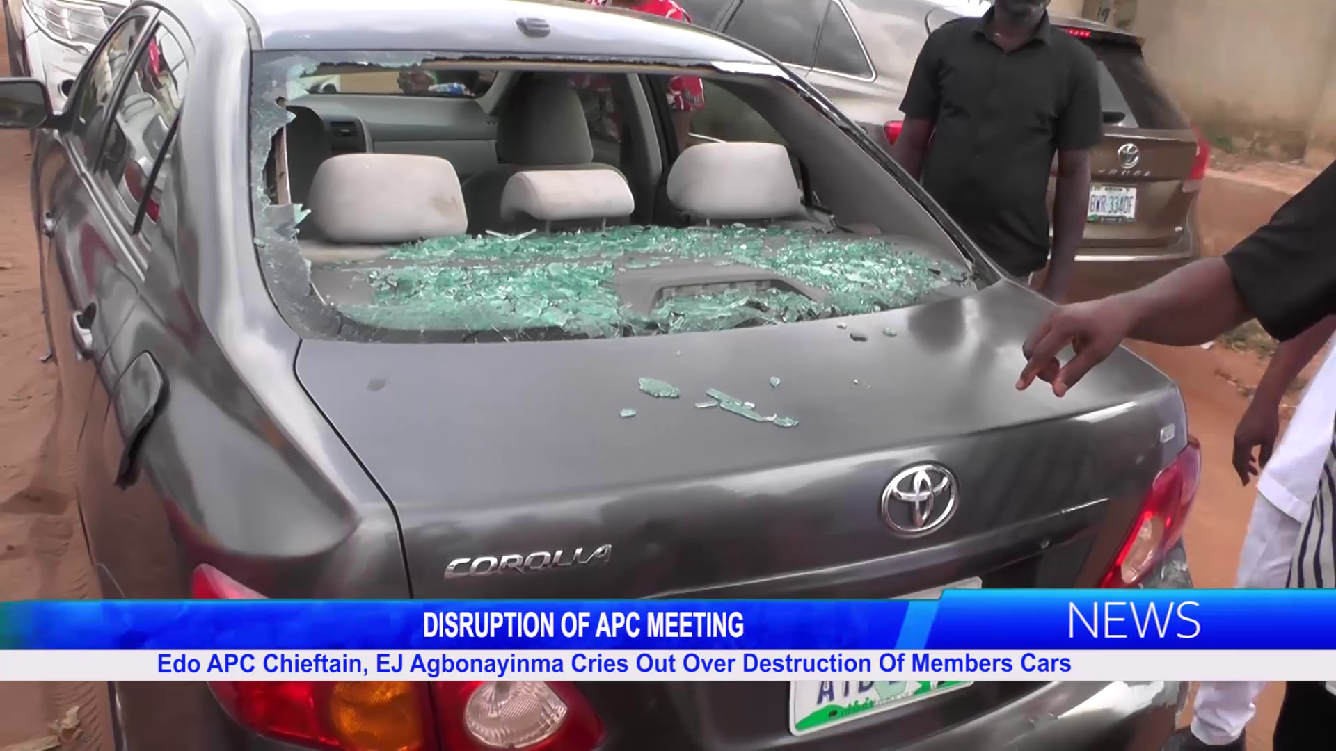 Edo APC Chieftain, EJ Agbonayinma Cries Out Over Destruction Of Members Cars