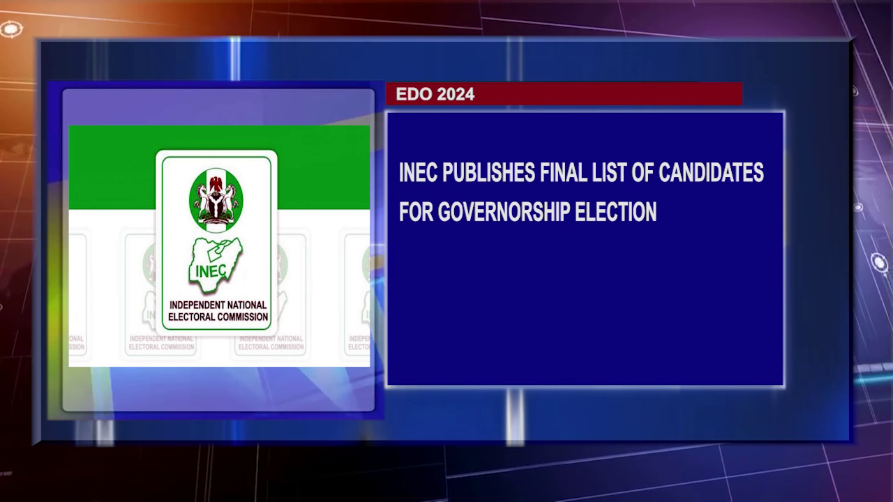 INEC Publishes Final List Of Candidates For Governorship Election