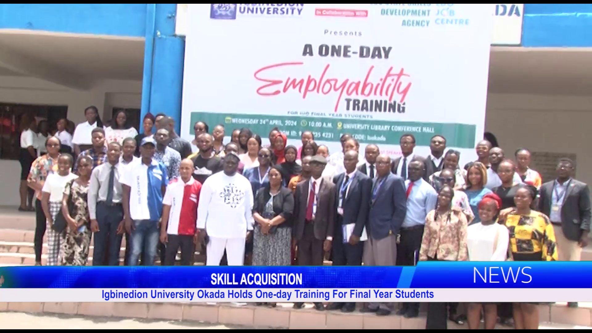 Igbinedion University Okada Holds One-day Training For Final Year Students