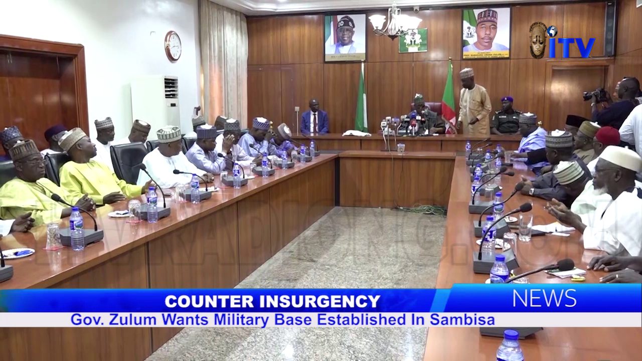 Counter Insurgency: Gov. Zulum Wants Military Base Established In Sambisa