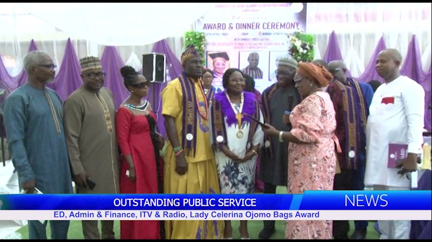 ED, Admin & Finance, ITV & Radio, Lady Celerina Ojomo Bags Award