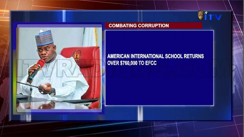 American International School Returns Over $760,000 To EFCC