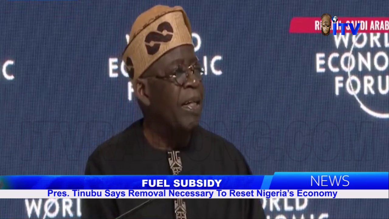 Fuel Subsidy: Pres. Tinubu Says Removal Necessary To Reset Nigeria’s Economy