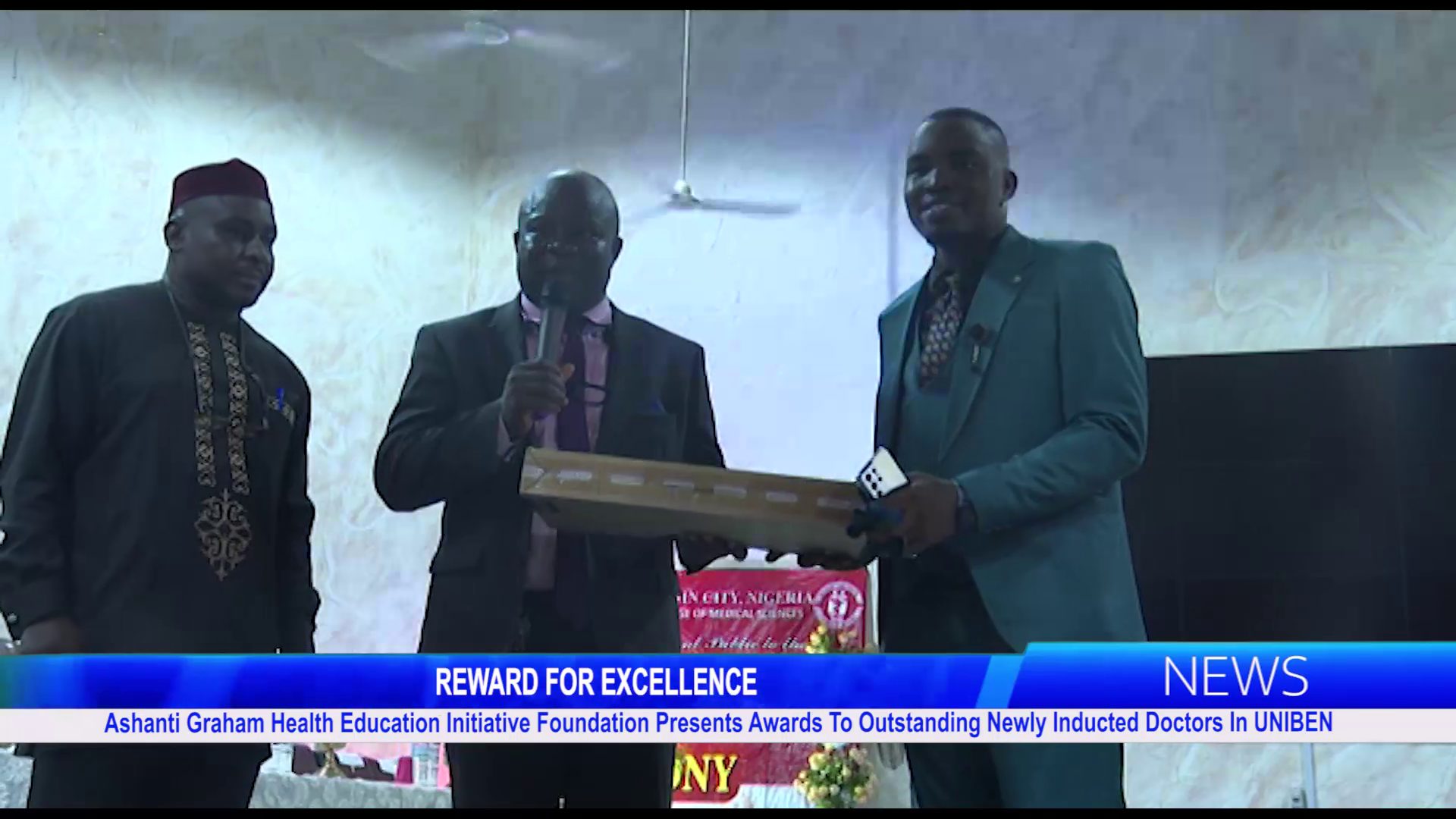 Ashanti Graham Health Education Initiative Foundation Presents Awards To Outstanding Newly Inducted Doctors In UNIBEN