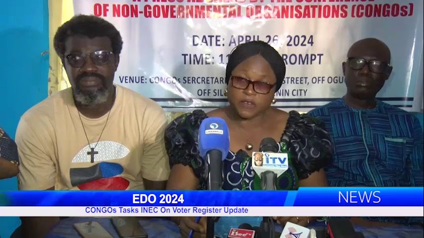 EDO 2024: CONGOs Tasks INEC On Voter Register Update