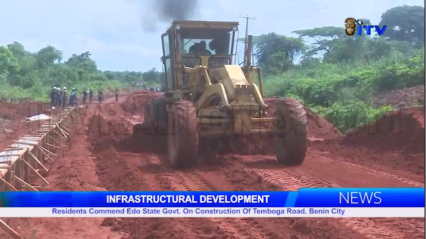 Residents Commend Edo State Govt. On Construction Of Temboga Road, Benin City