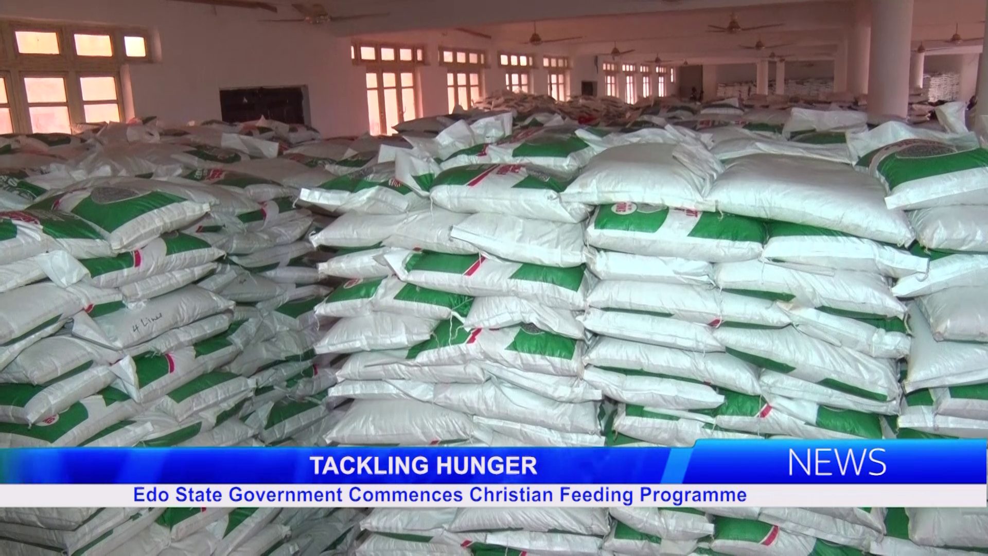 Edo State Government Commences Christian Feeding Programme