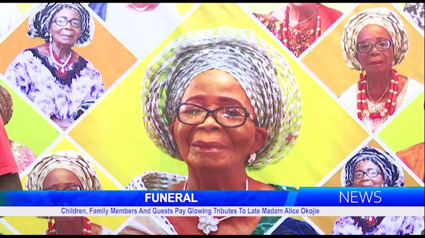 Children, Family Members And Guests Pay Glowing Tributes To Late Madam Alice Okojie