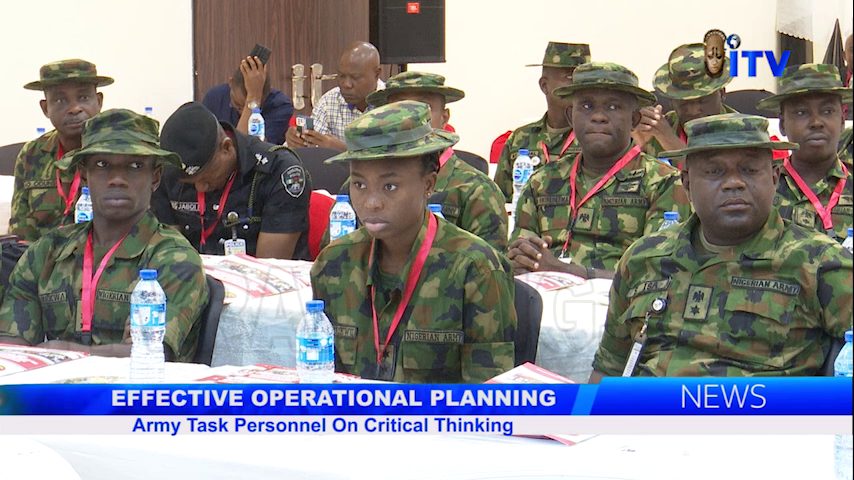 Effective Operational Planning: Army Task Personnel On Critical Thinking