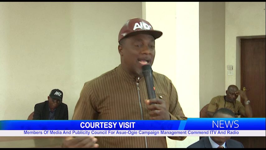 Members Of Media And Publicity Council For Asue-Ogie Campaign Management Commend ITV And Radio