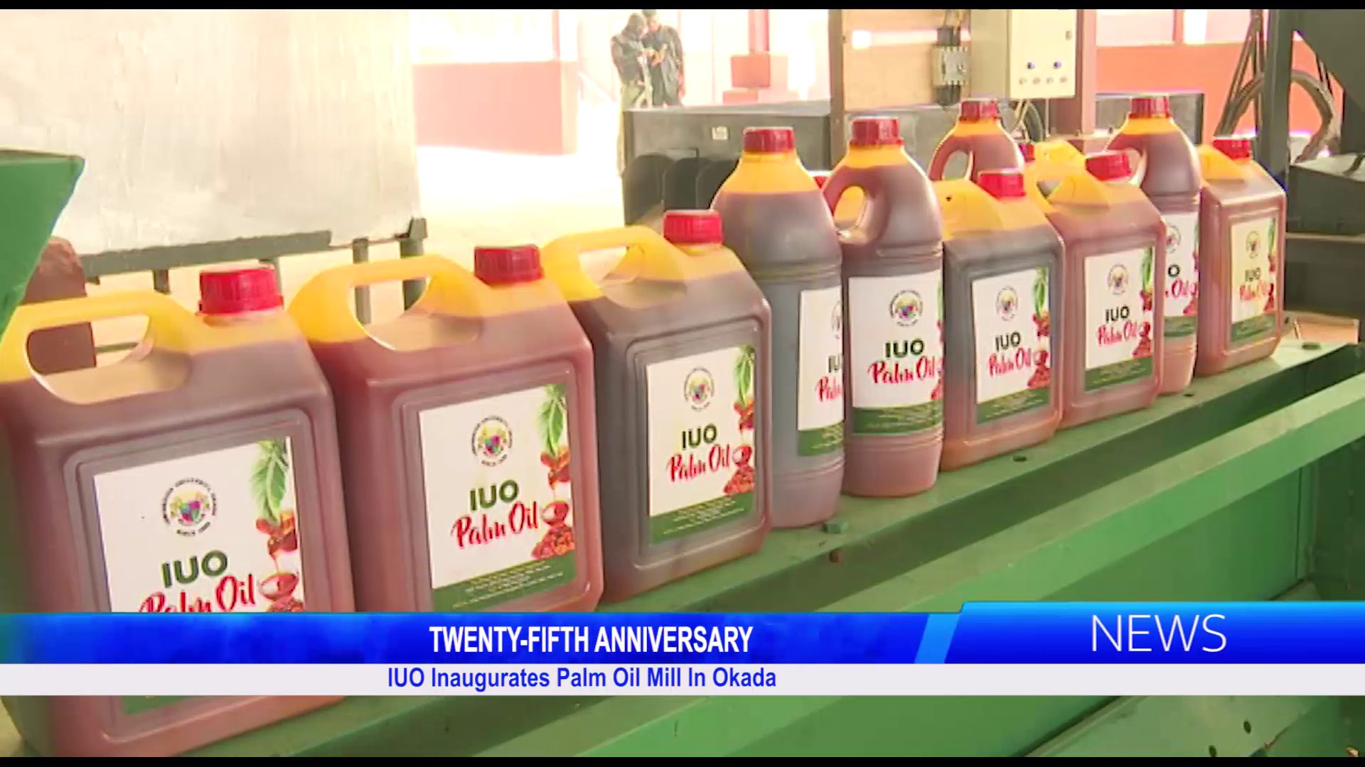 IUO Inaugurates Palm Oil Mill In Okada